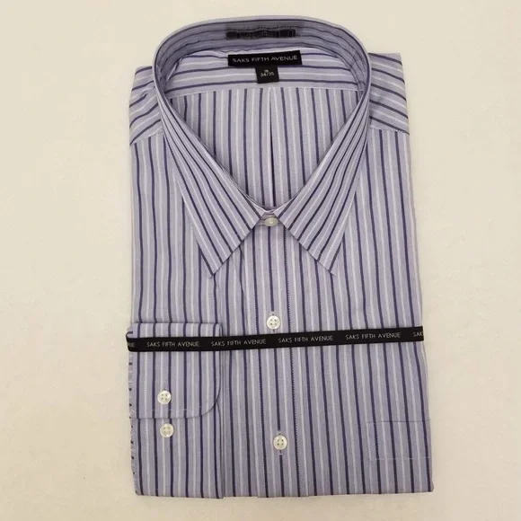 saks fifth avenue men's dress shirts Men's Designer Dress Shirts